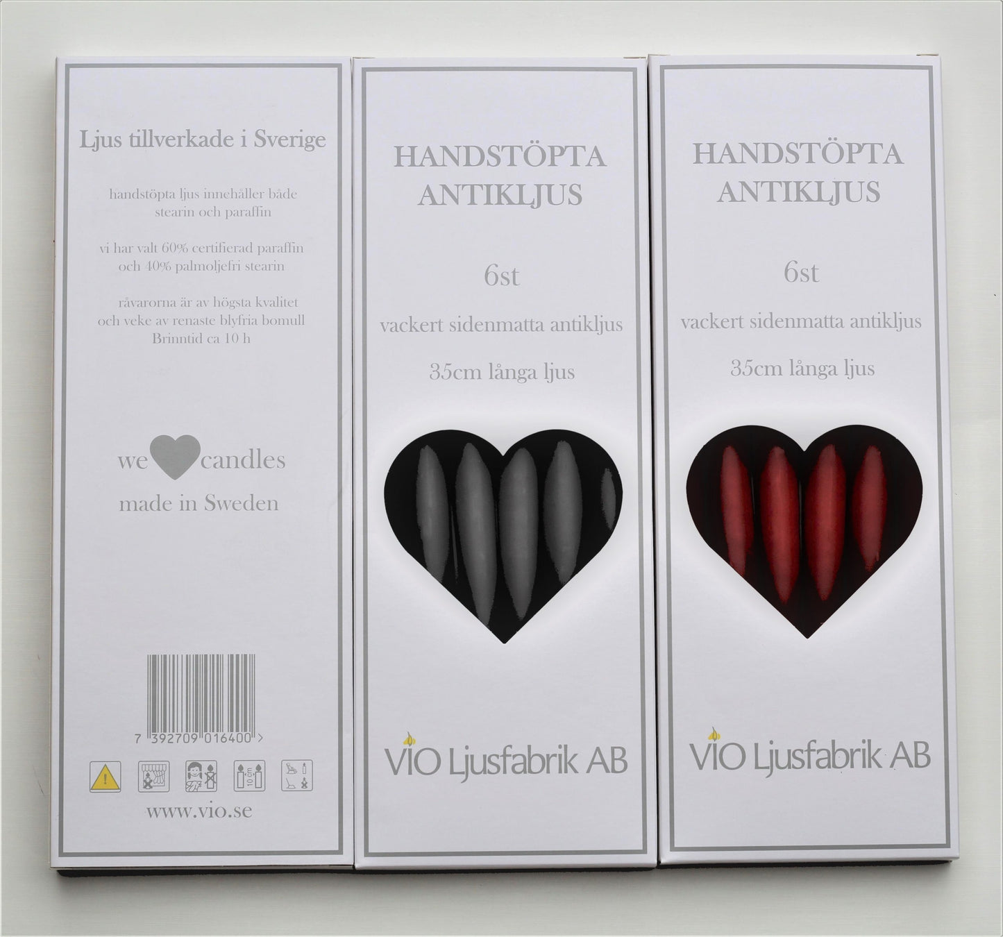 Antikljus 35 cm (6-pack)
