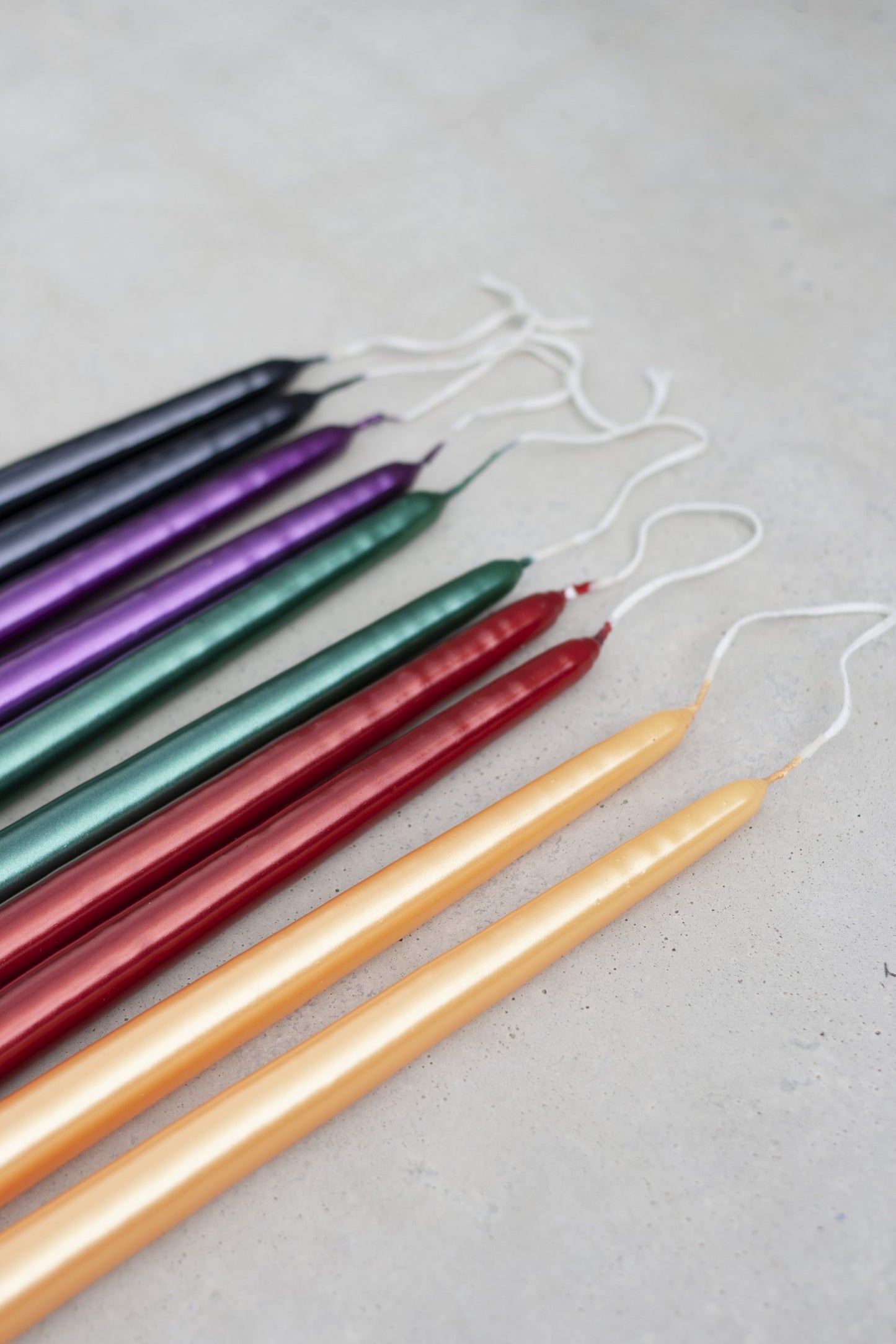 Antikljus 35 cm (6-pack) - Lack/Metall