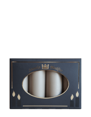 Blockljus 4x11 cm (4-pack)