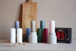 Blockljus 4x11 cm (4-pack)