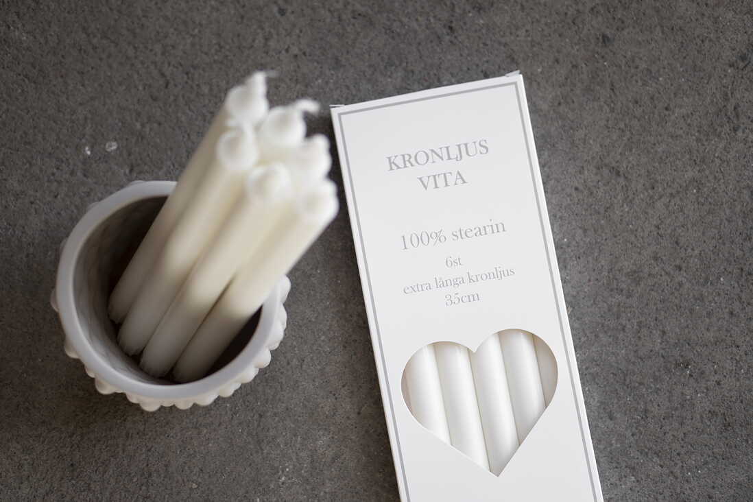 Kronljus 35 cm (6-pack)