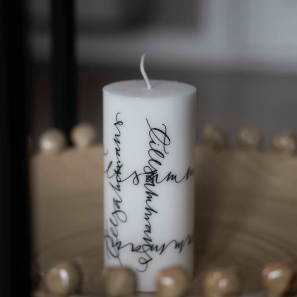 Blockljus 7x15 cm Designljus (1-pack) - 50kr vinst