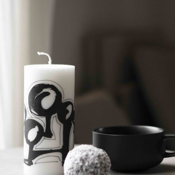 Blockljus 7x15 cm Designljus (1-pack) - 50kr vinst