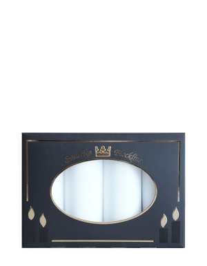 Blockljus 4x11 cm (4-pack) - 50kr vinst