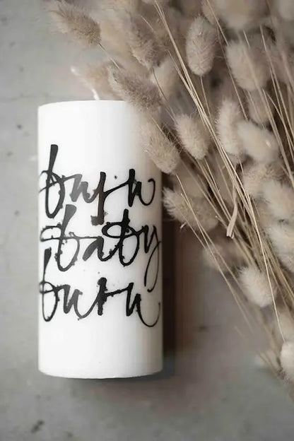 Blockljus 7x15 cm Designljus (1-pack) - 50kr vinst