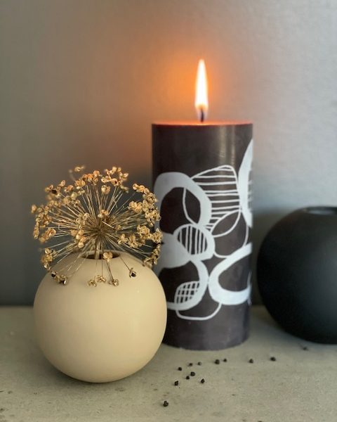 Blockljus 7x15 cm Designljus (1-pack) - 50kr vinst