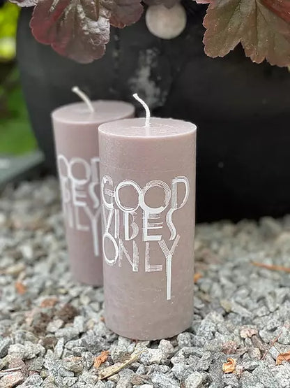 Blockljus 7x15 cm Designljus (1-pack) - 50kr vinst